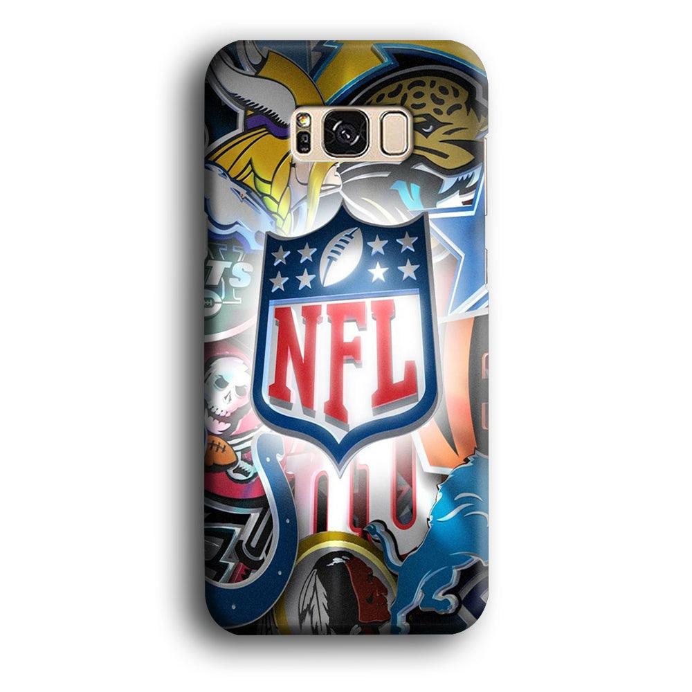 National Football League 002 Samsung Galaxy S8 Plus Case-Plastic / Full Wrap (3D Case)-Xtracase