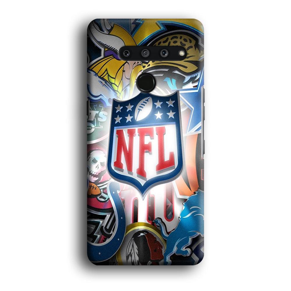 National Football League 002 LG V50 3D Case-Xtracase
