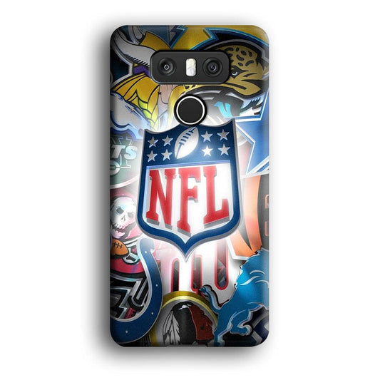 National Football League 002 LG G6 3D Case-Xtracase