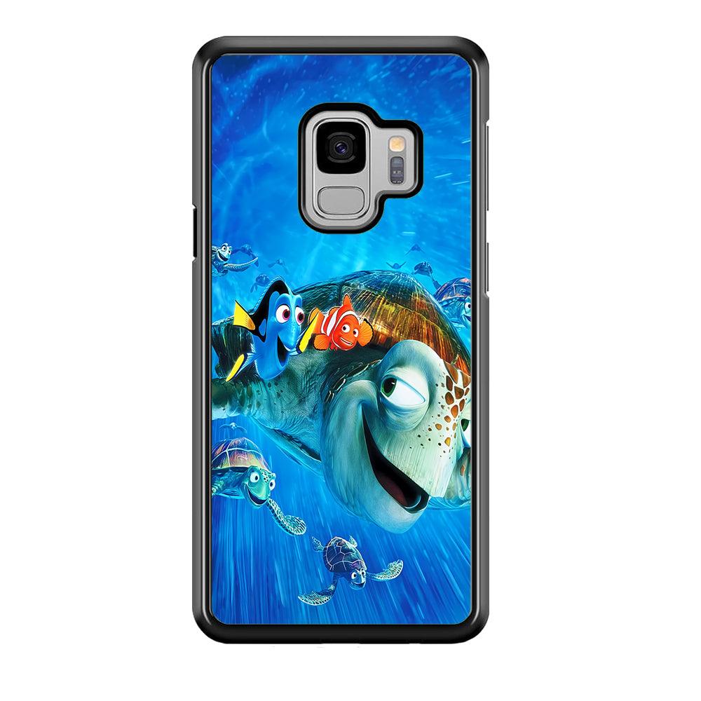 Nemo Dorry and Turtles Samsung Galaxy S9 Case-Plastic / Full Wrap (3D Case)-Xtracase