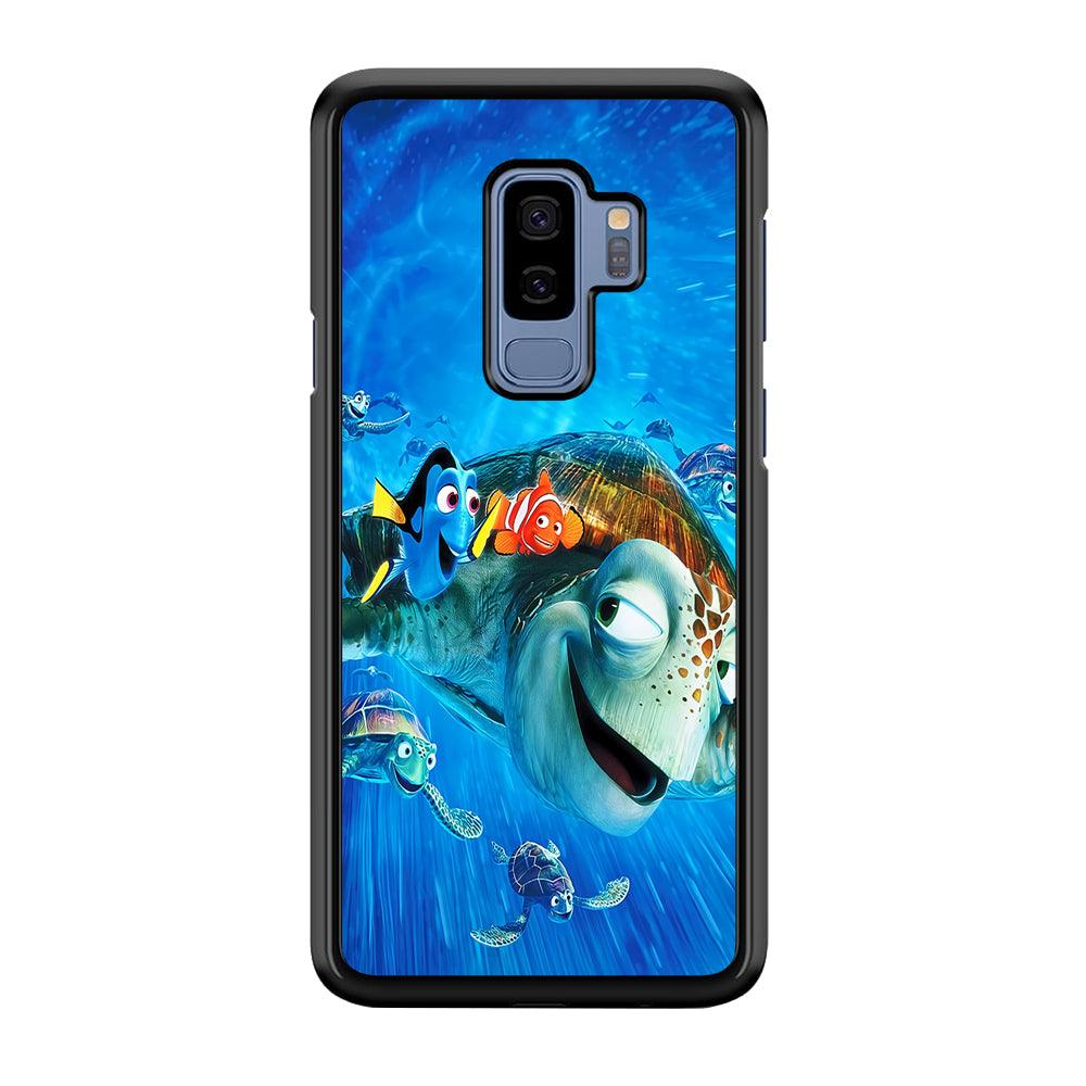 Nemo Dorry and Turtles Samsung Galaxy S9 Plus Case-Plastic / Full Wrap (3D Case)-Xtracase