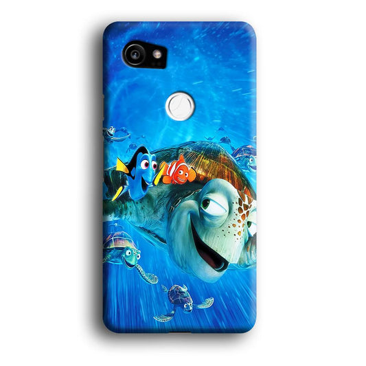 Nemo Dorry and Turtles Google Pixel 2 XL 3D Case-Xtracase