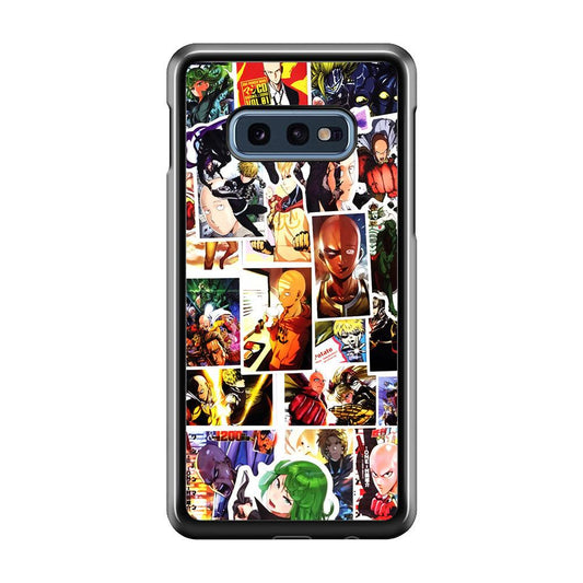 OPM Saitama Photo Collection Samsung Galaxy S10E Case-Rubber / White (2D Case)-Xtracase
