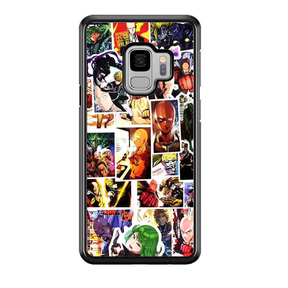OPM Saitama Photo Collection Samsung Galaxy S9 Case-Plastic / Full Wrap (3D Case)-Xtracase