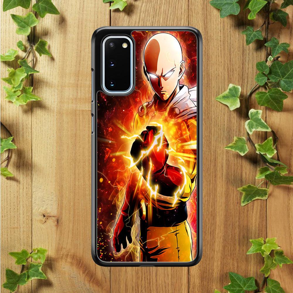 OPM Saitama Rampage Samsung Galaxy S20 Case-Plastic / Full Wrap (3D Case)-Xtracase