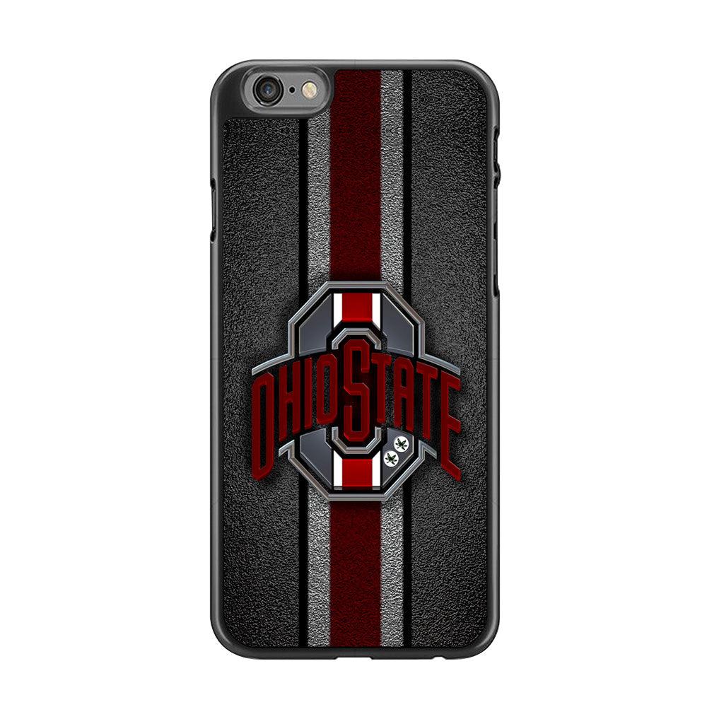 Ohio State Football iPhone 6 | 6s Case-Rubber / Black (2D Case)-Xtracase