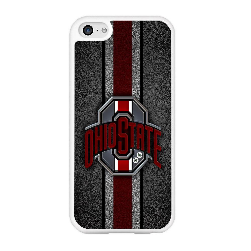 Ohio State Football iPhone 5 | 5s Case-Rubber / White (2D Case)-Xtracase