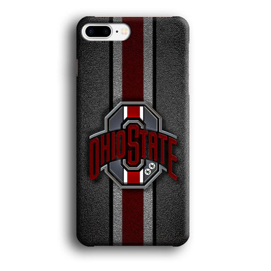 Ohio State Football iPhone 8 Plus Case-Plastic / Full Wrap (3D Case)-Xtracase