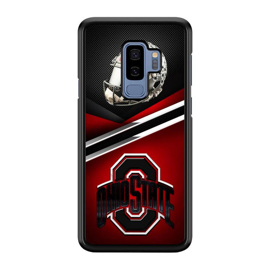 Ohio State Helmet Samsung Galaxy S9 Plus Case-Plastic / Full Wrap (3D Case)-Xtracase