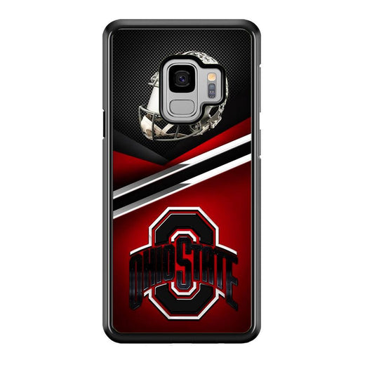 Ohio State Helmet Samsung Galaxy S9 Case-Plastic / Full Wrap (3D Case)-Xtracase