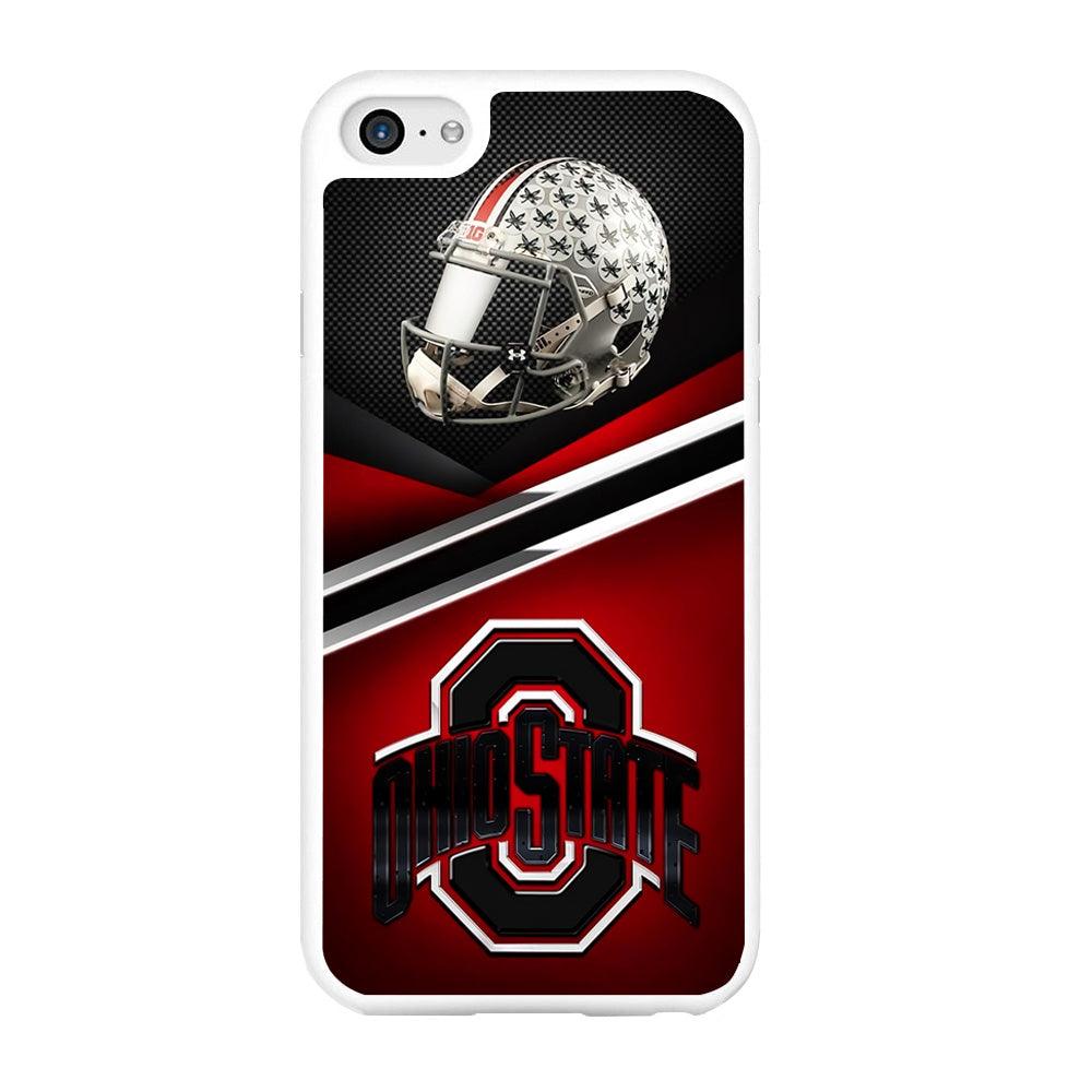 Ohio State Helmet iPhone 6 | 6s Case-Rubber / White (2D Case)-Xtracase