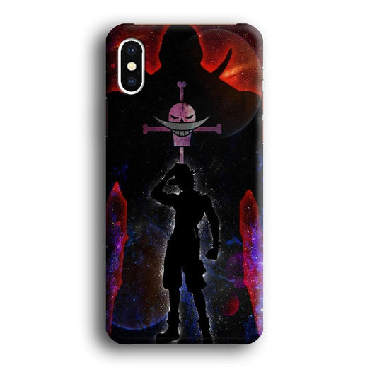 One Piece - Ace and Whitebeard iPhone Xs Case-Plastic / Full Wrap (3D Case)-Xtracase