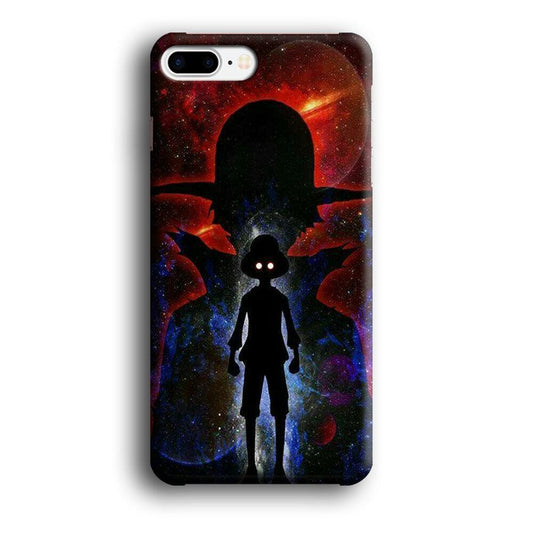 One Piece - Ace and Whitebeard iPhone 8 Plus Case-Plastic / Full Wrap (3D Case)-Xtracase