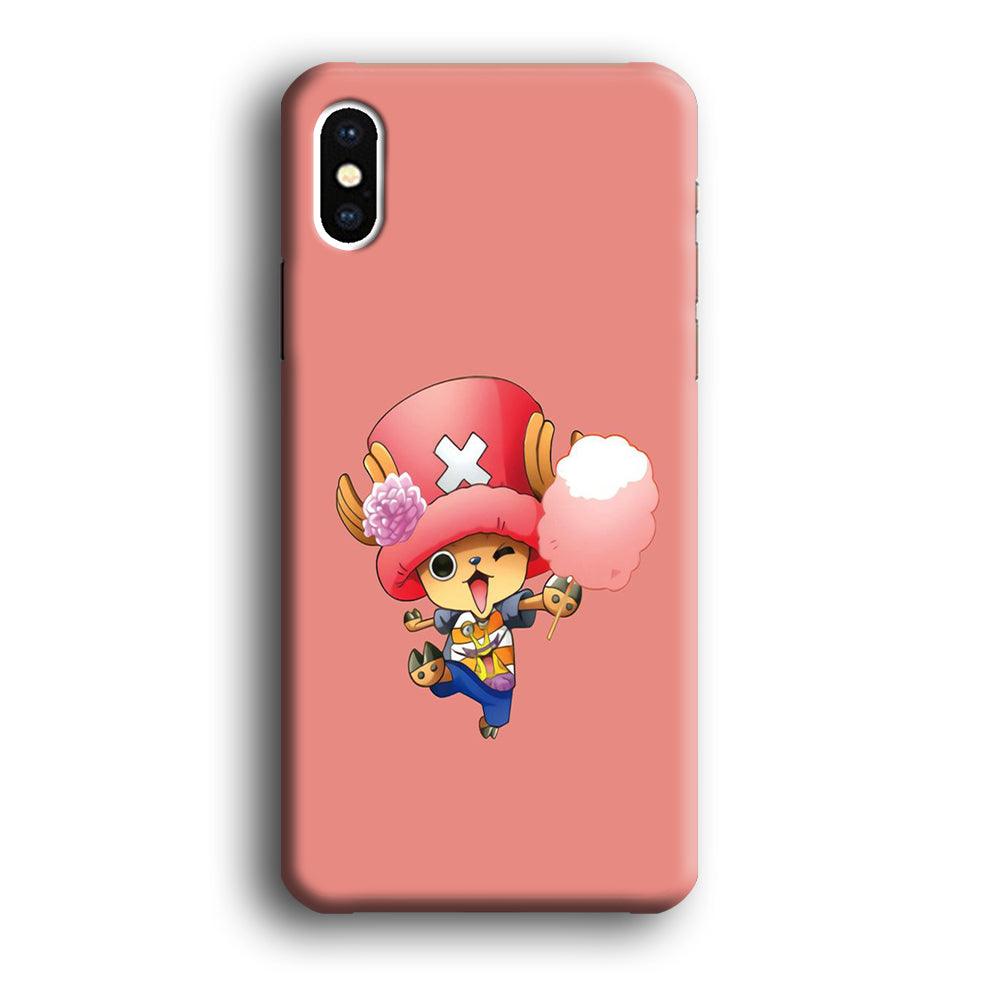 One Piece - Tony Tony Chopper 002 iPhone Xs Max Case-Plastic / Full Wrap (3D Case)-Xtracase