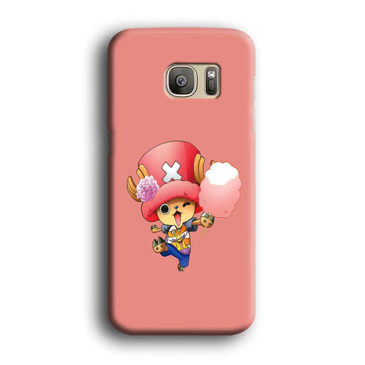 One Piece - Tony Tony Chopper 002 Samsung Galaxy S7 Edge Case-Plastic / Full Wrap (3D Case)-Xtracase