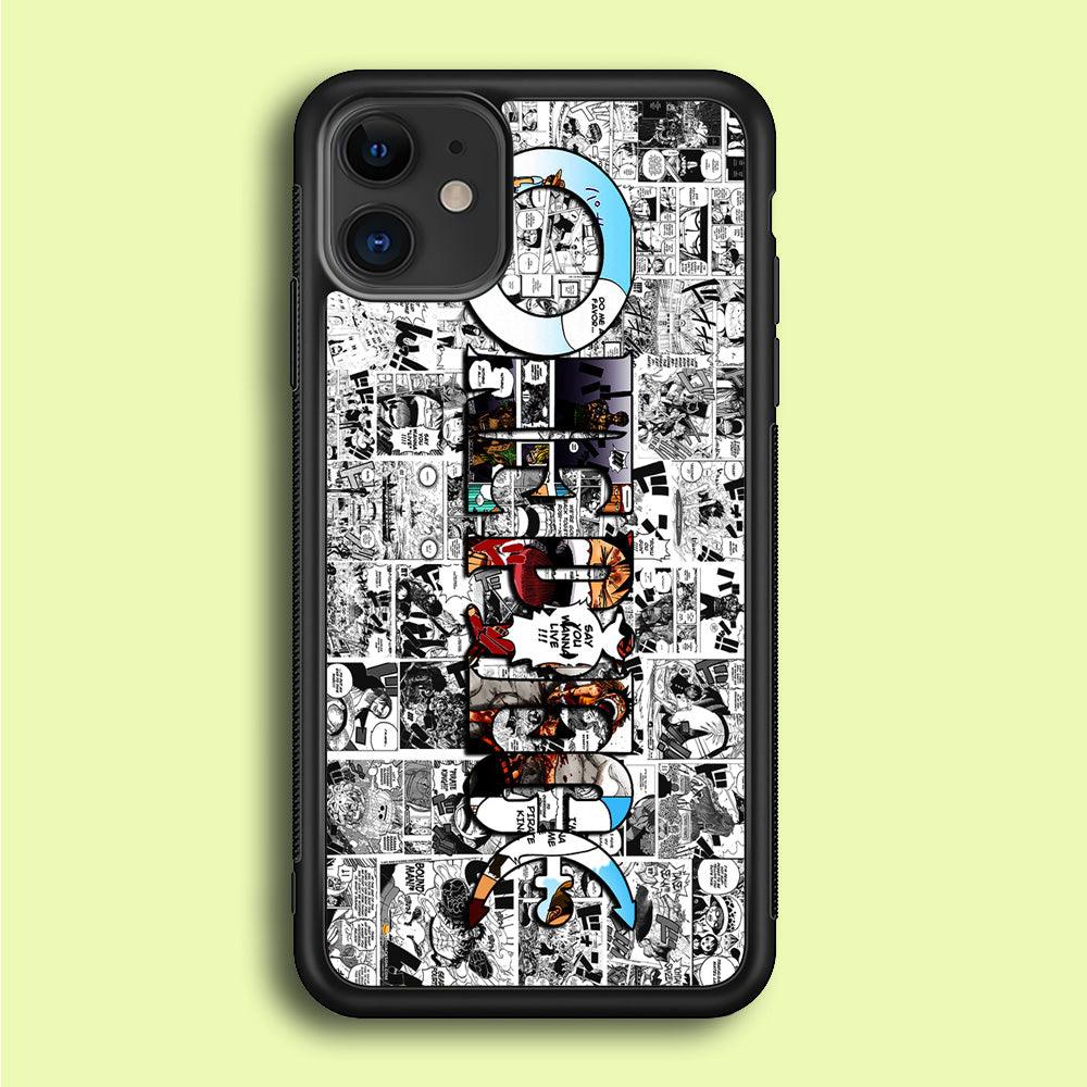 One Piece Comic Background iPhone 12 Case-Xtracase