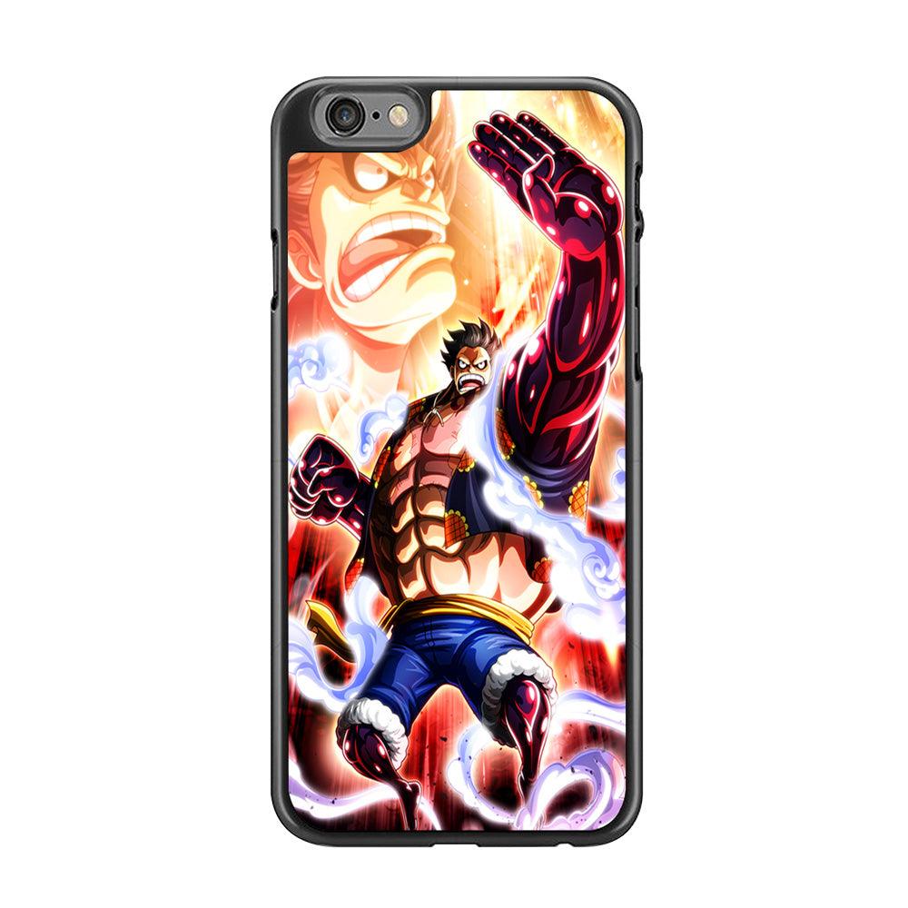 One Piece Luffy Bound Man iPhone 6 | 6s Case-Rubber / Black (2D Case)-Xtracase