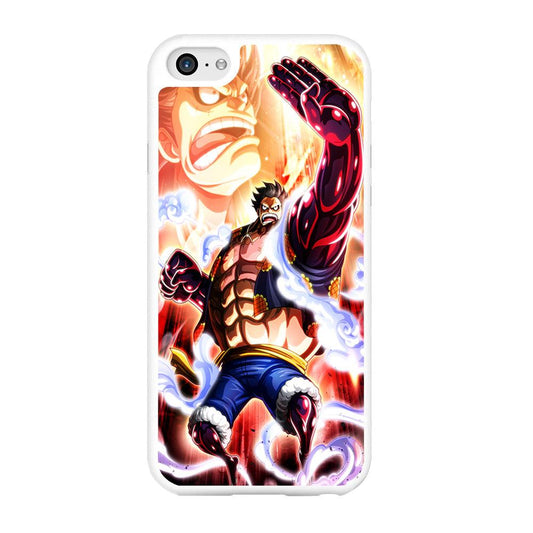 One Piece Luffy Bound Man iPhone 6 | 6s Case-Rubber / White (2D Case)-Xtracase