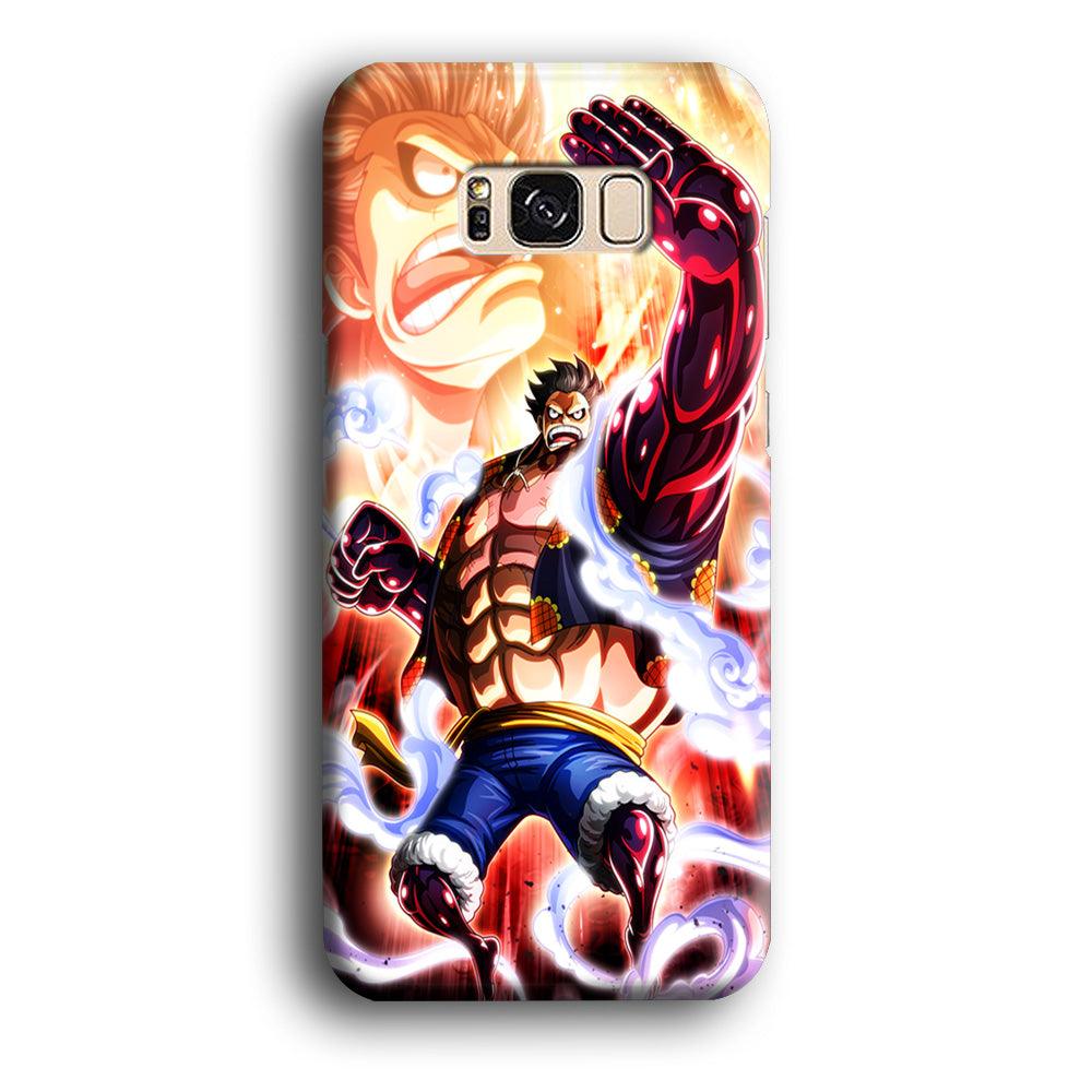 One Piece Luffy Bound Man Samsung Galaxy S8 Case-Plastic / Full Wrap (3D Case)-Xtracase