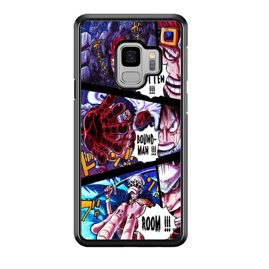 One Piece Luffy Kid Law Comic Samsung Galaxy S9 Case-Plastic / Full Wrap (3D Case)-Xtracase