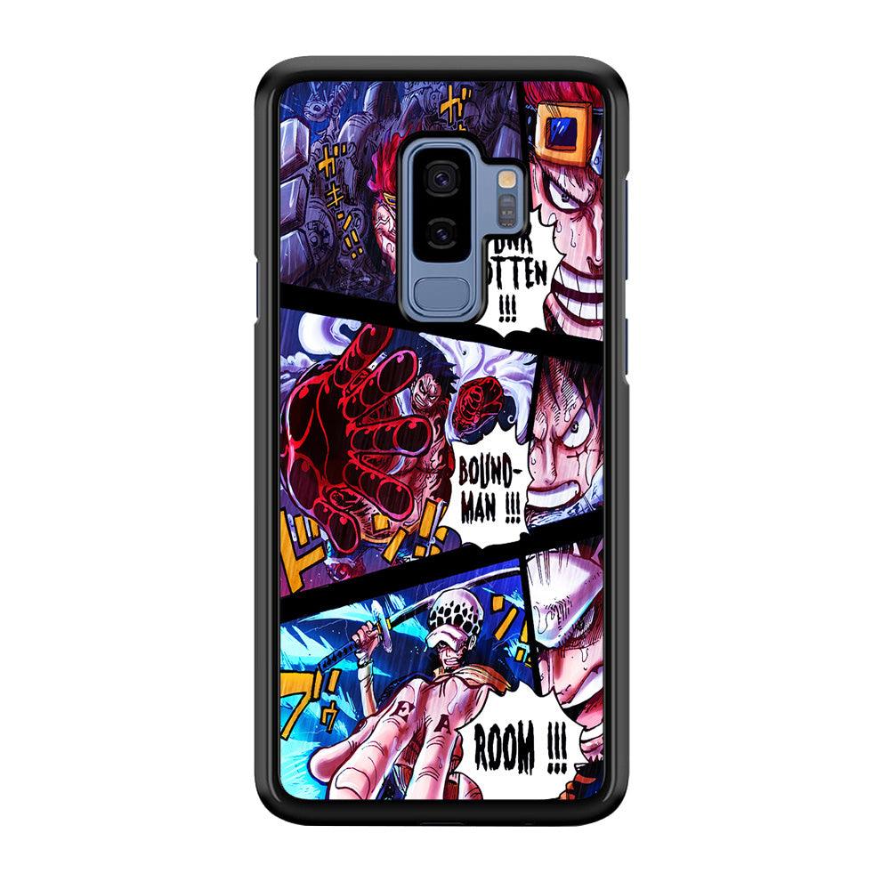 One Piece Luffy Kid Law Comic Samsung Galaxy S9 Plus Case-Plastic / Full Wrap (3D Case)-Xtracase