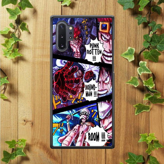 One Piece Luffy Kid Law Comic Samsung Galaxy Note 10 Plus Case-Plastic / Full Wrap (3D Case)-Xtracase
