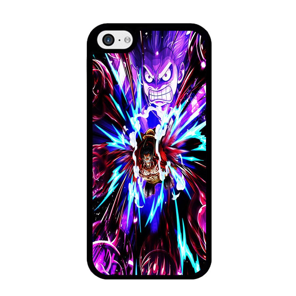 One Piece Luffy King Kong Gun iPhone 5 | 5s Case-Rubber / Black (2D Case)-Xtracase