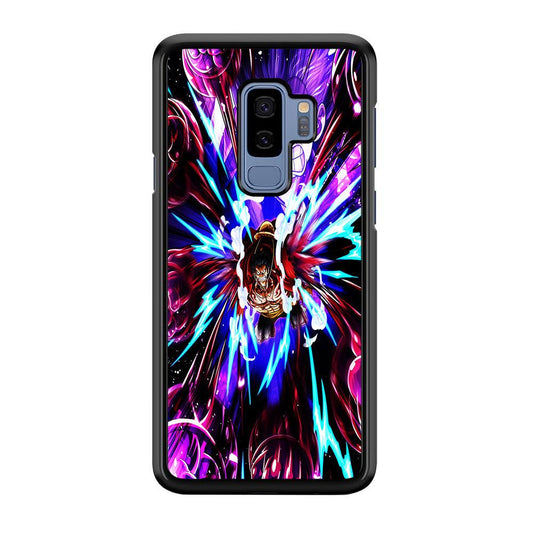 One Piece Luffy King Kong Gun Samsung Galaxy S9 Plus Case-Rubber / Black (2D Case)-Xtracase