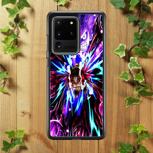 One Piece Luffy King Kong Gun Samsung Galaxy S20 Ultra Case-Plastic / Full Wrap (3D Case)-Xtracase