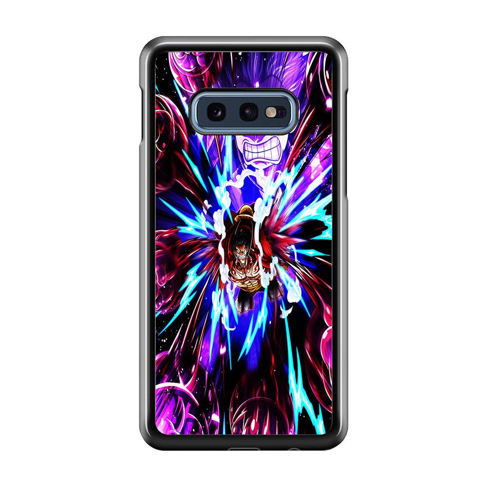 One Piece Luffy King Kong Gun Samsung Galaxy S10E Case-Plastic / Full Wrap (3D Case)-Xtracase