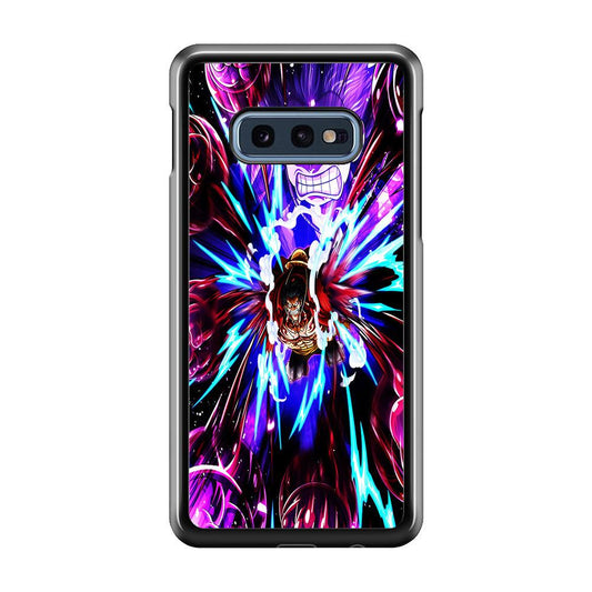 One Piece Luffy King Kong Gun Samsung Galaxy S10E Case-Plastic / Full Wrap (3D Case)-Xtracase