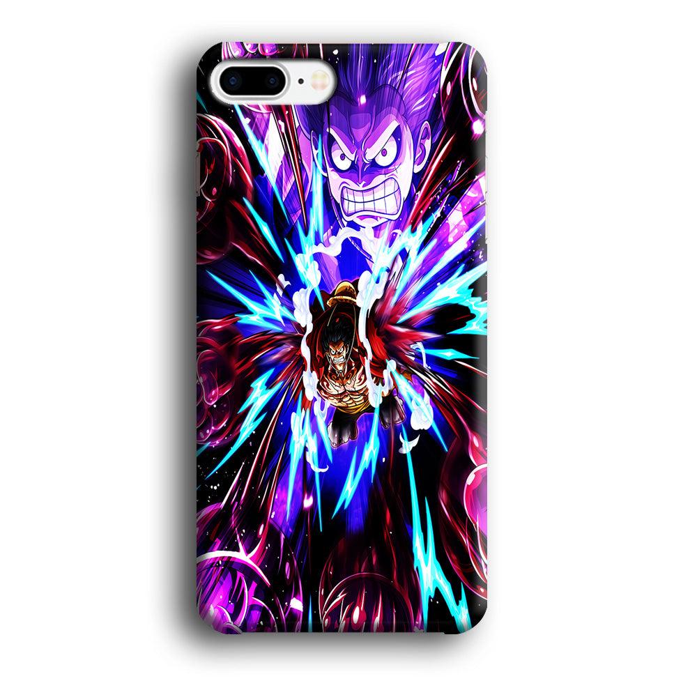 One Piece Luffy King Kong Gun iPhone 7 Plus Case-Plastic / Full Wrap (3D Case)-Xtracase