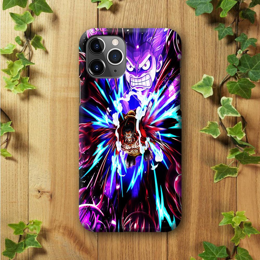 One Piece Luffy King Kong Gun iPhone 11 Pro Case-Plastic / Full Wrap (3D Case)-Xtracase