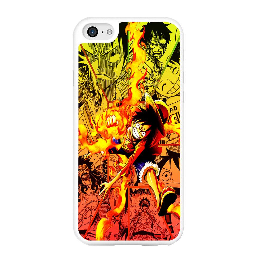 One Piece Luffy Red Hawk iPhone 6 | 6s Case-Plastic / Full Wrap (3D Case)-Xtracase