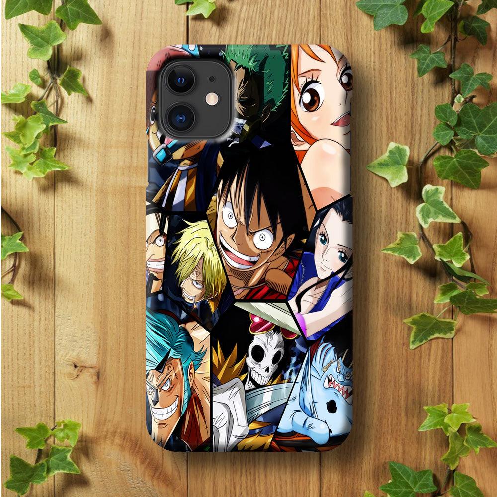 One Piece Mugiwara Crew Pirates iPhone 11 Case-Plastic / Full Wrap (3D Case)-Xtracase