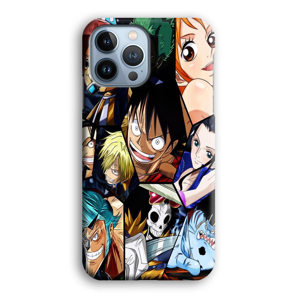 One Piece Mugiwara Crew Pirates iPhone 13 Pro Case-Plastic / Full Wrap (3D Case)-Xtracase