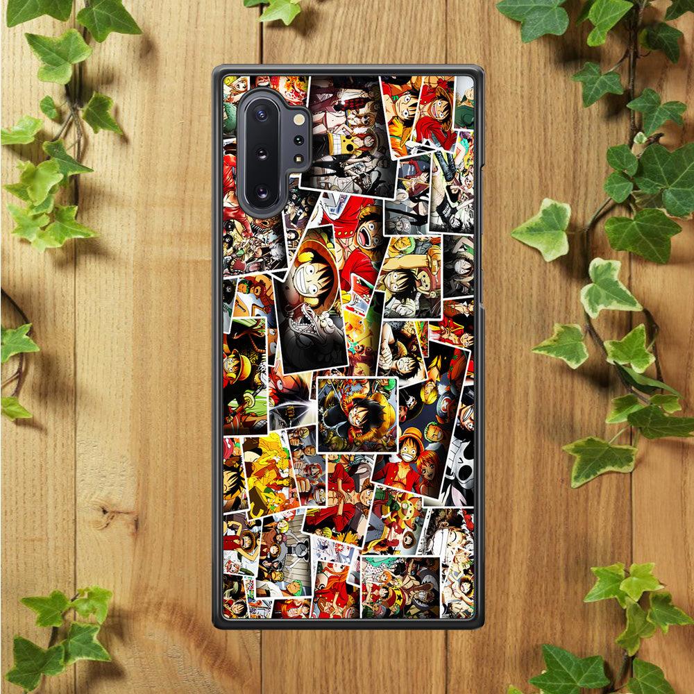 One Piece Photo Collection Samsung Galaxy Note 10 Plus Case-Plastic / Full Wrap (3D Case)-Xtracase