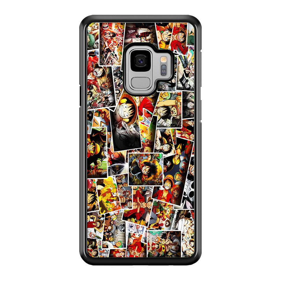 One Piece Photo Collection Samsung Galaxy S9 Case-Plastic / Full Wrap (3D Case)-Xtracase