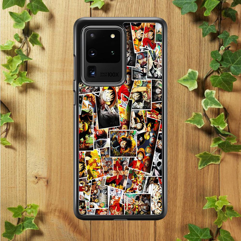 One Piece Photo Collection Samsung Galaxy S20 Ultra Case-Plastic / Full Wrap (3D Case)-Xtracase
