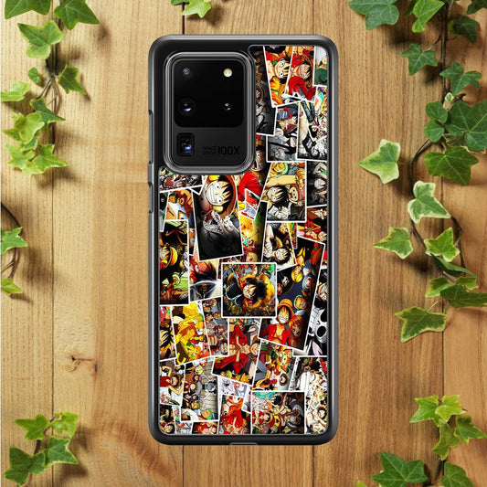 One Piece Photo Collection Samsung Galaxy S20 Ultra Case-Plastic / Full Wrap (3D Case)-Xtracase