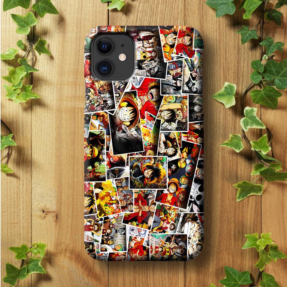 One Piece Photo Collection iPhone 11 Case-Plastic / Full Wrap (3D Case)-Xtracase
