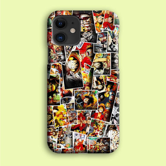 One Piece Photo Collection iPhone 12 Case-Plastic / Full Wrap (3D Case)-Xtracase