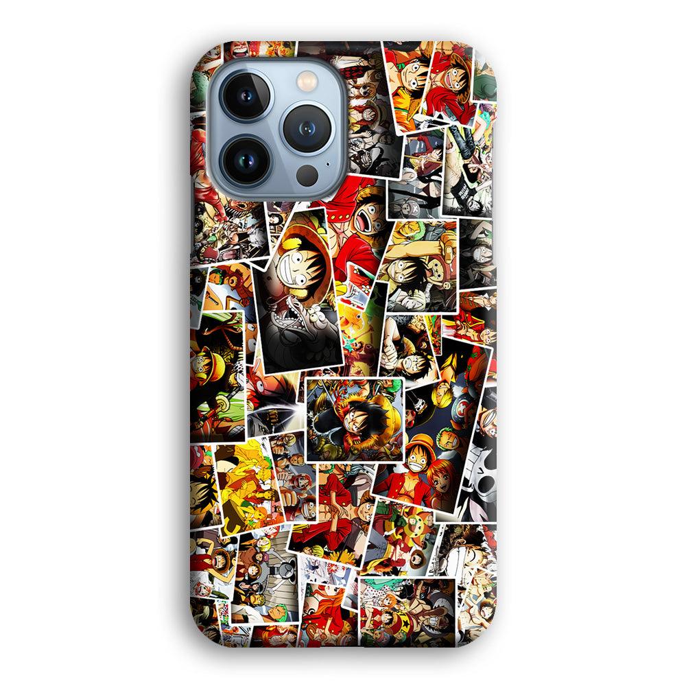 One Piece Photo Collection iPhone 13 Pro Case-Plastic / Full Wrap (3D Case)-Xtracase