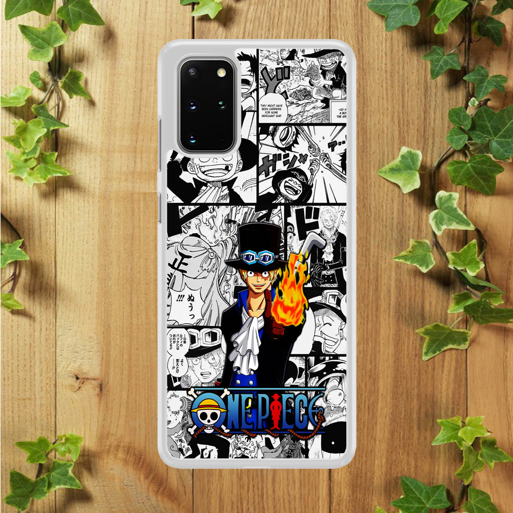 One Piece Sabo Comic Samsung Galaxy S20 Plus Case
