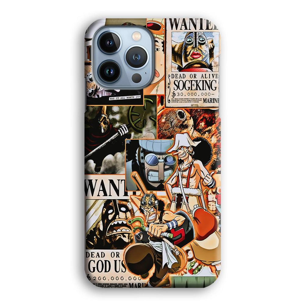 One Piece Sabo Comic iPhone 13 Pro Case-Plastic / Full Wrap (3D Case)-Xtracase