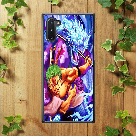 One Piece Zoro Dragon Samsung Galaxy Note 10 Case-Plastic / Full Wrap (3D Case)-Xtracase