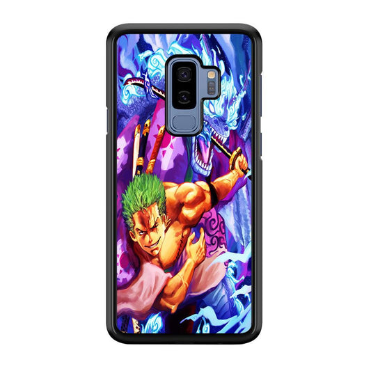One Piece Zoro Dragon Samsung Galaxy S9 Plus Case-Plastic / Full Wrap (3D Case)-Xtracase