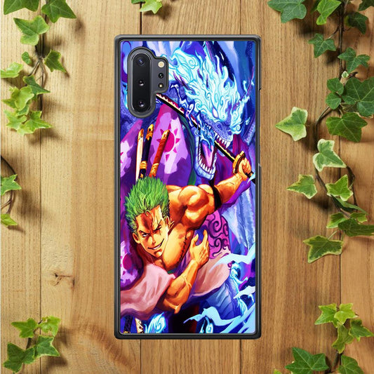 One Piece Zoro Dragon Samsung Galaxy Note 10 Plus Case-Plastic / Full Wrap (3D Case)-Xtracase