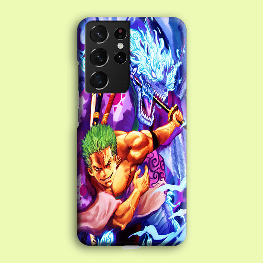 One Piece Zoro Dragon Samsung Galaxy S21 Ultra Case