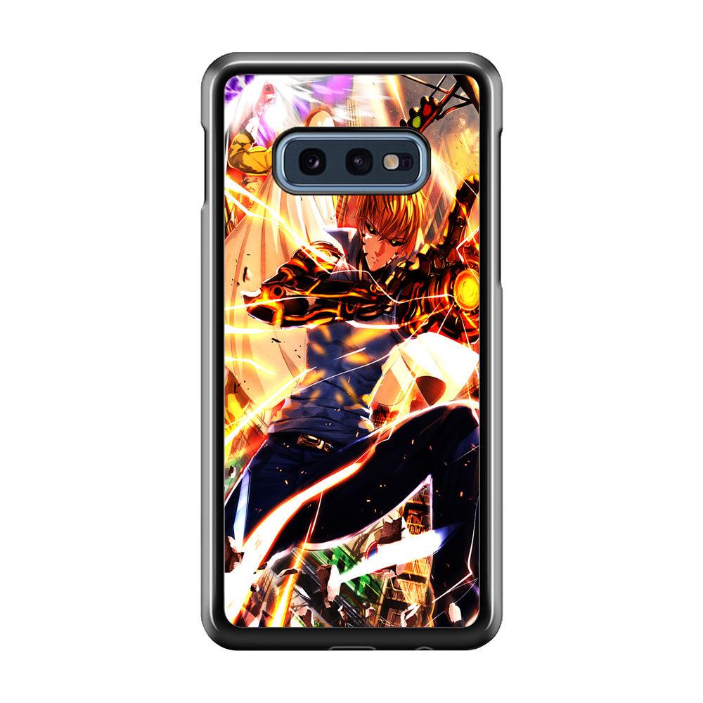 One Punch Man Genos Saitama Samsung Galaxy S10E Case-Plastic / Full Wrap (3D Case)-Xtracase